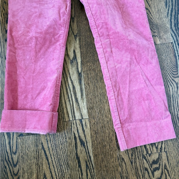 Boden pink corduroy cords pants straight leg 8 - Picture 6 of 7
